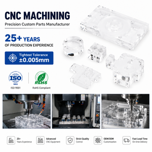 Custom High Quality CNC Machining Polishing High Transparent <b>Mirror</b> Clear PMMA PC <b>Acrylic</b> Polycarbonate Nylon Shaped Parts - Product Image 1