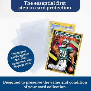 Protector de Cartas Simpex GLV0713, Plástico, Deportivo, de una Pieza, Transparente Mate, Compatible con Pokémon, Yugioh y Otros Juegos de Cartas Coleccionables - Product Image 5
