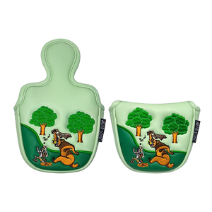Funda Protectora Cuadrada para Putter de <span class=keywords><strong>Golf</strong></span> Scotty, Blanca, para Hierros y Wedges, Material de Felpa Tejida, Personalizable - Product Image 3