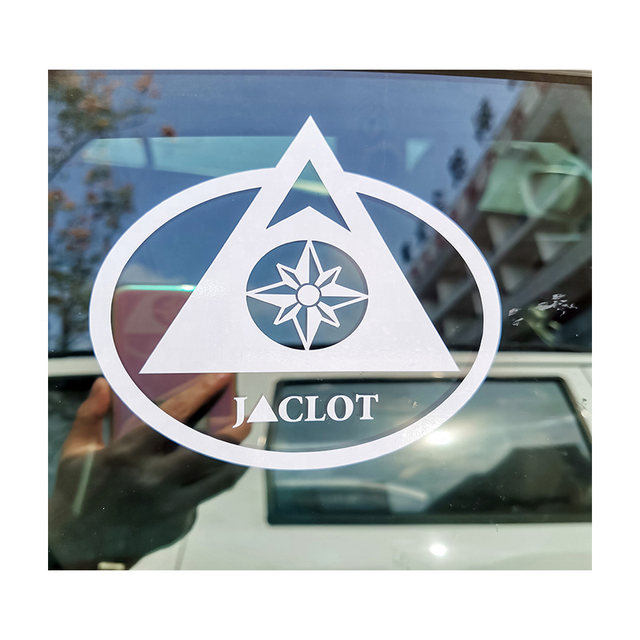 Customized UV Resistant Waterproof Outdoor Use Die Cut Logo Printing Vinyl PVC Transfer Car Window Sticker Car Decals