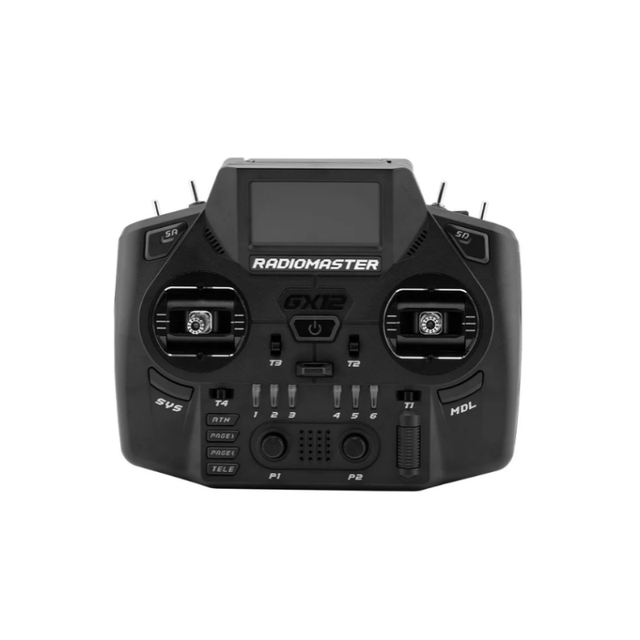 RadioMaster GX12 Gemini-X Dual Band Transmitter M2 Hall Sensor Gimbals 2.4G 868MHz Radio System for RC FPV Drone