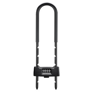 ซาน ฮั่นไหล หวีซือ กุญแจล็อคแบบตัวยู ทำจากเหล็กแมงกานีส ป้องกันการตัด สำหรับประตูกระจก ล็อคเพื่อความปลอดภัยในคลังสินค้า - Product Image 2