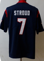 Jahitan Berkualitas Terbaik Dapat Disesuaikan # 7 STROUD  Jersey Sepak Bola Amerika