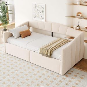 Canapé-<span class=keywords><strong>lit</strong></span> en velours en forme de coquille, style scandinave, avec ottoman de rangement / Canapé-<span class=keywords><strong>lit</strong></span> moderne rembourré avec rangement à levage hydraulique - Product Image 1