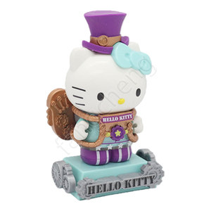 Figurina Steampunk Maga Vittoriana con Cappello a Cilindro Viola e Stile Ingranaggi, Giocattolo da Collezione Blind Box per Capsule Gashapon - Product Image 4