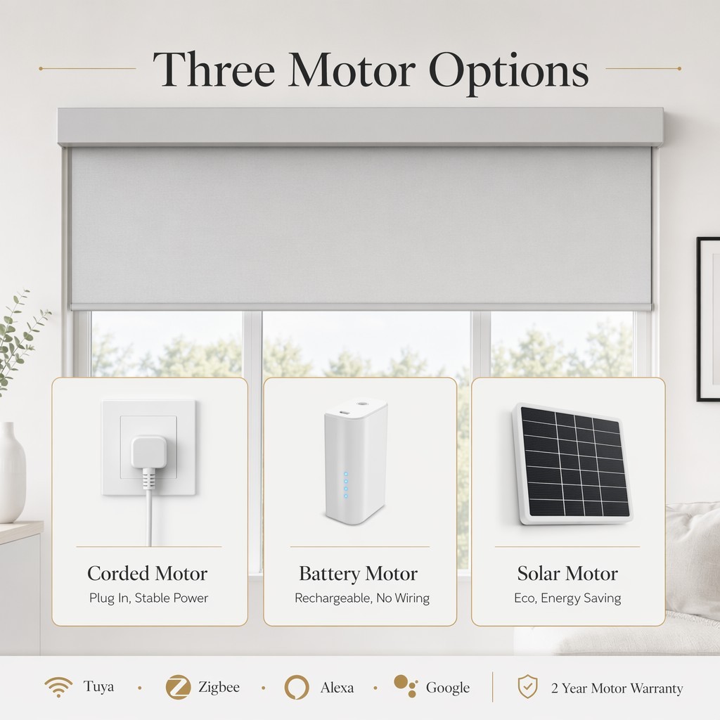 Factory Direct Custom Roller Blinds Motorized Smart Home Office Hotel Window Shades OEM ODM Blackout Waterproof Wholesale · image 9