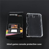 Étui de protection en cristal PC pour 3DS XL & LL fabriqué par le fabricant avec boîte colorée