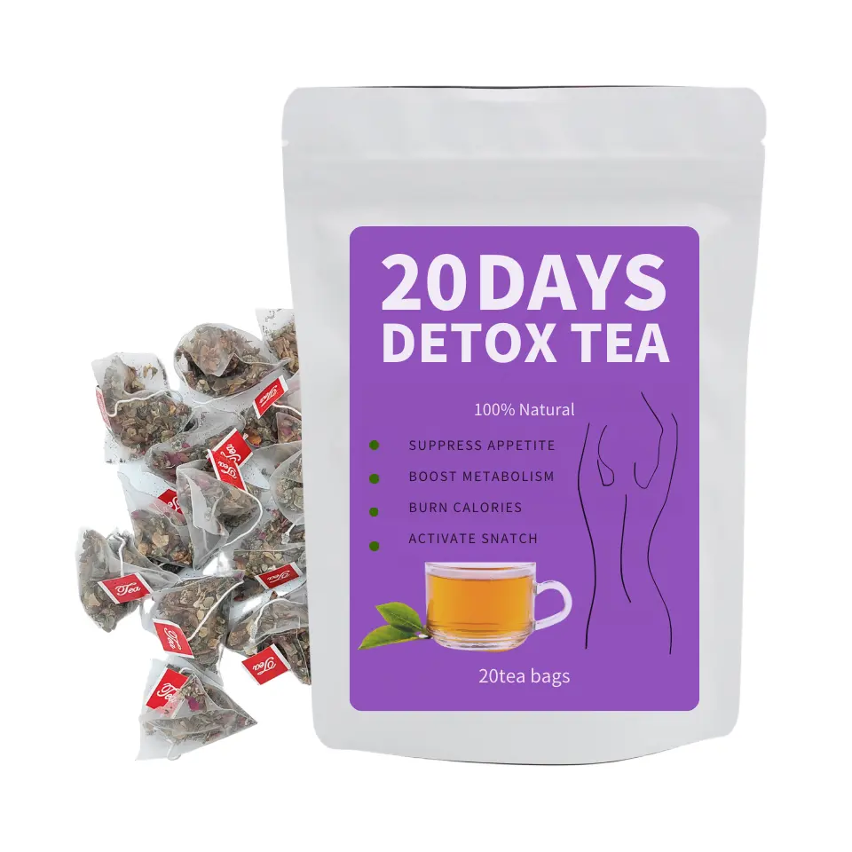 2024 mới lỏng lá trà sức khỏe 20 ngày giảm béo Trà hữu cơ giải độc Trà Táo bón cứu trợ bổ sung đại tràng làm sạch giải độc