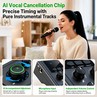 Interface audio USB sans fil et filaire SONO SC-A avec suppression du bruit par IA, batterie 1500-1999 mAh pour karaoké et diffusion en direct