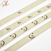 Bande élastique jacquard à motifs, bande tissée extensible décorative pour sous-vêtements, vêtements de sport, ceinture, vêtements