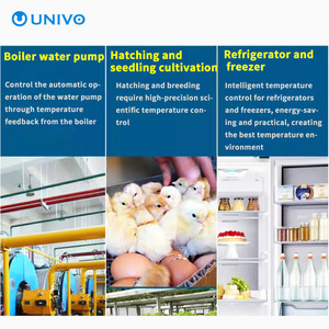 สวิตช์ควบคุมอุณหภูมิดิจิตอลอัจฉริยะไมโครคอมพิวเตอร์ XH-W3002สวิตช์ควบคุมอุณหภูมิความแม่นยำ0.1จอแสดงผลดิจิตอล OEM - Product Image 5