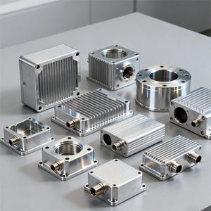 5-trục <span class=keywords><strong>CNC</strong></span> gia công chịu nhiệt Anodized thép không gỉ Nhà ở cho ngành công nghiệp UAV dây EDM loại ISO9001 chứng nhận cao - Product Image 4