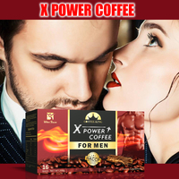 Faites l'expérience d'une revitalisation rapide du mélange de café Maca instantané Male Energy X Power Coffee