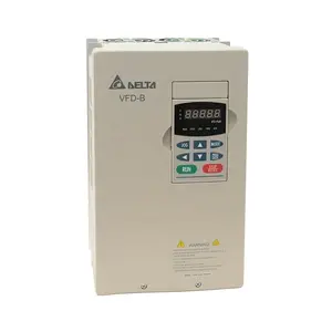 Baru DELTA Motor AC motor VFD 5.5KW / 7.5HP Inverter kemudi mudah delta ac Motor Drive