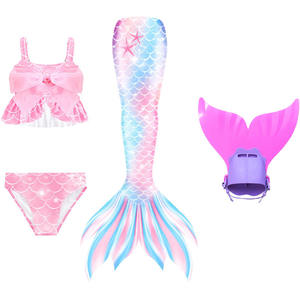 Nicro Original Fábrica Natação Piscina Fontes do partido para Bebés Meninas Crianças Princesa Sereia Temática Masquerade Trajes Bola - Product Image 3