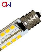 Vente directe d'usine, éclairage de plafond en silicone, projecteur haute puissance, mini ampoule LED E12 1,5 W AC120V