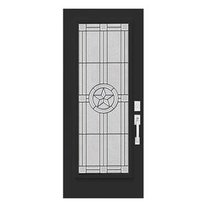 Puertas interiores de hierro forjado de buena calidad, PUERTAS DE HIERRO, diseño moderno de puerta principal del hogar, hecho de hierro - Product Image 2