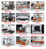 Máquina Atornilladora Automática de Una Sola Estación, Robot de Atornillado para Electrónica