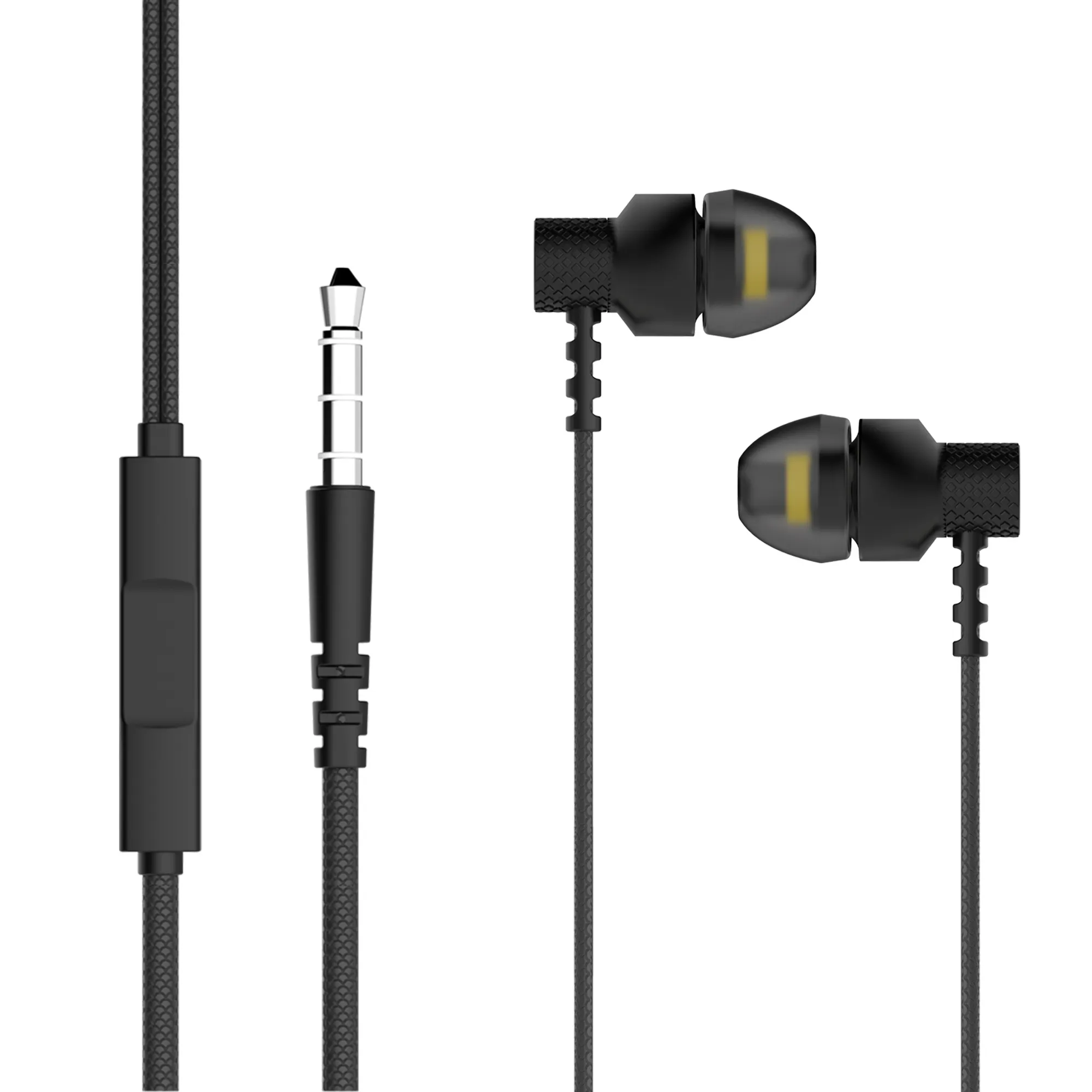 Somostel-auriculares de música HiFi, cascos con cable de 3,5mm, intrauditivos, manos libres