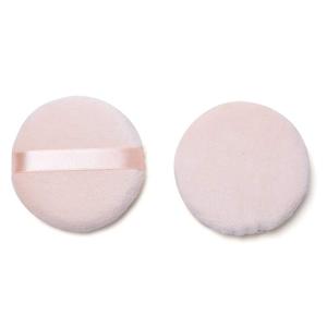 Multisize Washable Round Powder <b>Puff</b> Makeup Sponge Soft Velvet Cosmetic Powder <b>Puff</b> for Face - Product Image 2