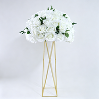 Boule de fleurs artificielle professionnelle sur mesure pour mariage, haute simulation, boule florale artificielle
