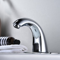 2022 nouveaux robinets automatiques capteur de robinet infrarouge intelligent mélangeur d'eau grande taille pour évier de salle de bain robinets d'évier de cuisine sans contact