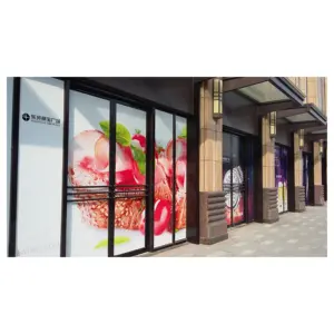 Self Adhesive Vinyl large Fruit Shop window decals & stickers