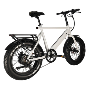 Vélo électrique pliable à pneus larges de 20 pouces, 20x4.0, en alliage de magnésium, 500W, couple élevé, tout-terrain, fabrication OEM - Product Image 2