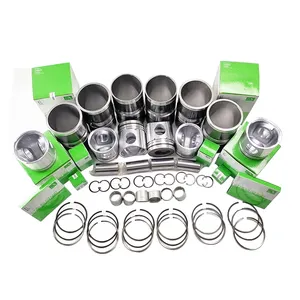 6D114 6CT 6CT8.3 SİLİNDİR GÖMLEĞİ Piston kiti 3948095 3917707 3802429 Cummins Komatsu motor tamir seti için uygun