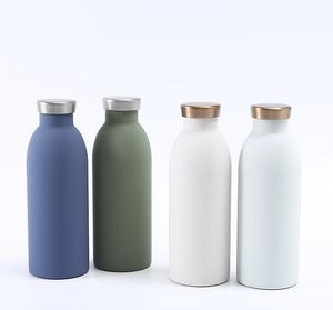 Bouteille d'eau isolée sous vide à double paroi en acier inoxydable 500 de 304 ml avec logo personnalisé pour l'école - Product Image 3