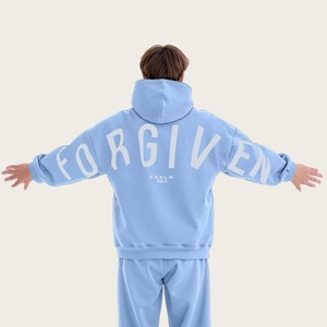 Sweat-shirt à capuche personnalisé avec logo Green Dimple pour femmes, pull lourd en molleton français 360 g/m² - Product Image 5