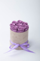 Cadeau Saint Valentin Fête des Mères Roses Préservées Pour Toujours Eternel Immortel Infini Stabilisé Boîte à fleurs roses naturelles