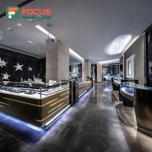 Fabricante de Muebles Modernos para Joyerías, Mostrador de Exhibición para Joyería con Marco de Madera - Product Image 3