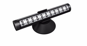Wholesale products China latest car accessories phone number plate car - Product Image 2