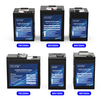 Skuter listrik Lifepo4, baterai Lithium 72V, baterai Lithium 72V, baterai bawaan, BMS 60V, 48v 60V 72V 30ah 50ah 60Ah 70AH