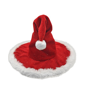 Sombrero <span class=keywords><strong>de</strong></span> bruja <span class=keywords><strong>de</strong></span> Navidad Sombrero <span class=keywords><strong>de</strong></span> bruja Caperucita Roja Sombrero <span class=keywords><strong>de</strong></span> fieltro rojo Regalo pequeño <span class=keywords><strong>de</strong></span> Navidad - Product Image 6