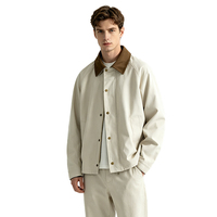 Veste de chasse safari vintage en velours côtelé, imperméable, respirante, résistante au vent, coupe droite, ample, style décontracté américain