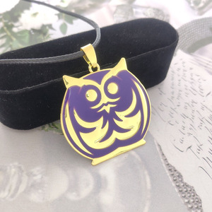 Nueva joyería de moda japonesa <span class=keywords><strong>Lycoris</strong></span> Recoil Anime collar creativo Animal búho aleación colgante collar para hombres y mujeres - Product Image 2