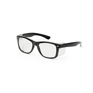 Gafas de Seguridad WELTA para PC con Lentes Antirrayaduras/Antivaho, Certificación CE ANSI Z87.1, Protectores Laterales Negros para Protección en la Construcción - Product Image 1