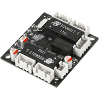 Switch Jaringan Terbaik 5 Port 10/100Mbps 2.54mm 2pin Embedded Pabrik OEM / ODM Modul PCBA Hub Ethernet Switch Lan