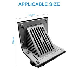 ท่อระบายน้ำหลังคาเหล็กหล่อแบบมุมฉากขนาด 4 นิ้ว สำหรับงานหนัก - Product Image 3
