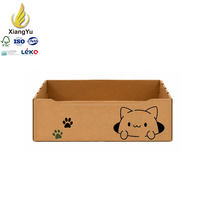 Bandeja para Arena de Gatos Impermeable y Encerada, Personalizada, para Inodoro Desechable para Mascotas, Cuidado Higiénico para Gatos y Embalaje Corrugado