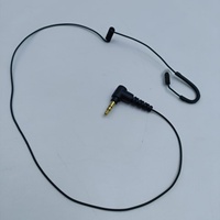 Radio bidirectionnelle super fine et légère, transparente, étanche IPX-4, écouteur sans fil, écoute uniquement, connecteur 3,5 mm pour mobile