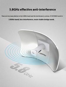 Comfast CF-E319A V2 กำลังส่งสูง 5.8g สำหรับการตรวจสอบระยะไกล 11 กม. ความเร็วสูง CPE Bridge 900m เสาอากาศสื่อสารจากผู้ผลิต 562 5.8g - Product Image 1