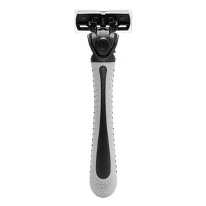 Set de Afeitado Manual Super Talk para Hombre, 1 Soporte y 6 Recambios de Doble Hoja para Afeitar Cara y Cuello - Product Image 4
