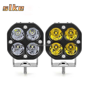 Luces LED de Trabajo para Motocicleta de 3 Pulgadas, 40W 3500LM, Focos para ATV, Modificación de Automóviles, Faro Delantero Blanco/Amarillo, Disponibilidad Inmediata de Fábrica - Product Image 1