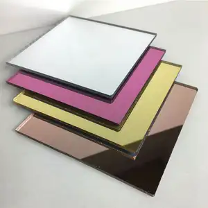 Shuohang Custom Different Thickness Rose Gold Acrylic Sheet Mirror Sheet With PE Protective Film