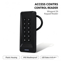 Lector de Control de Acceso RFID con Tarjeta de Proximidad EM4100 MF, con Interfaz Wiegand 26 34 y RS485, Lee Etiquetas de Identificación RF