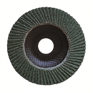 Disque à lamelles plat en céramique verte Ttake 115x22 mm avec support en nylon pour meules - Product Image 2