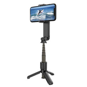 <span class=keywords><strong>L09</strong></span> 1- <span class=keywords><strong>Estabilizador</strong></span> de cardán con trípode y luz de relleno para palo selfie, para grabación de videos cortos de TikTok con teléfono móvil - Product Image 1